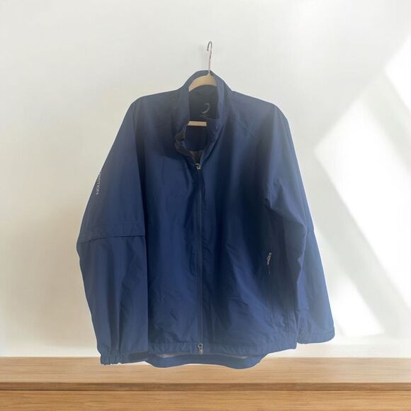 ✨Zero Restriction Removable Sleeves Navy Sz Medium Jacket✨ - Picture 1 of 7